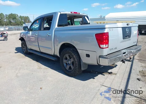 2005 Nissan Titan Se from USA, damaged, VIN 1N6AA07B65N510580